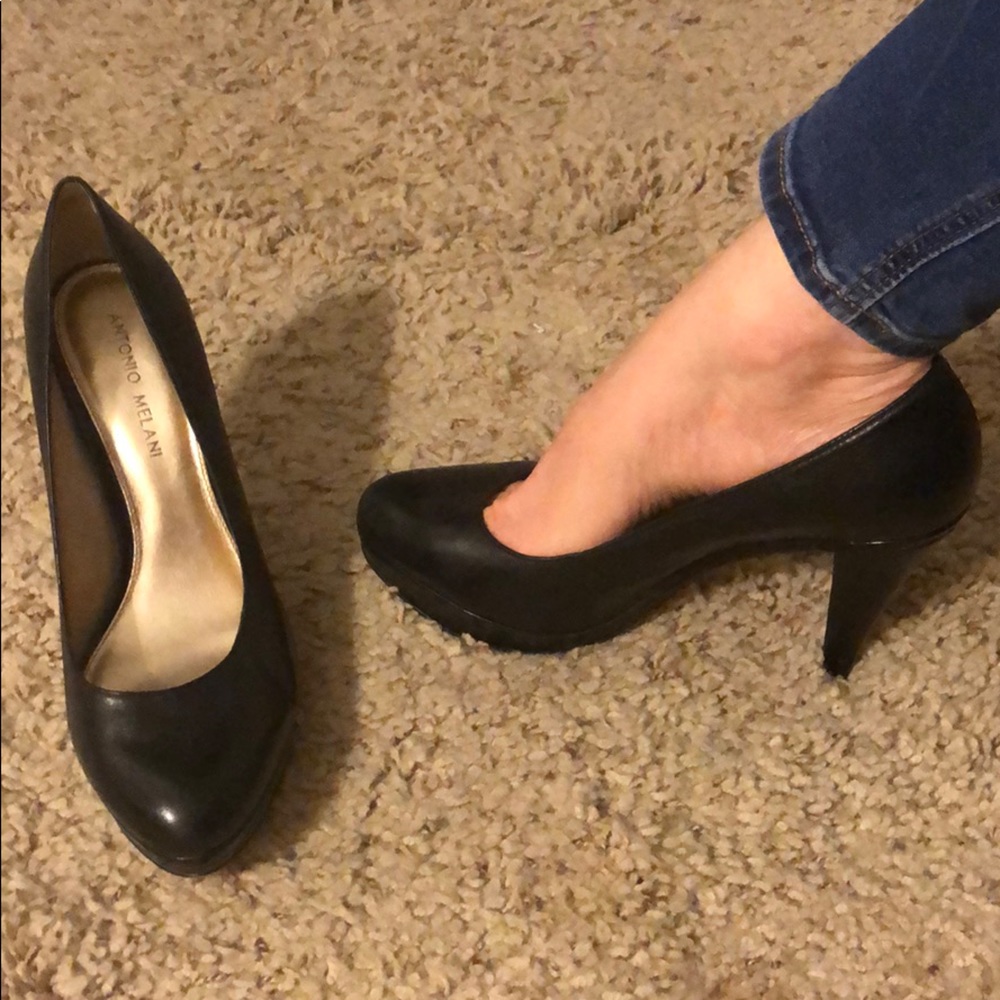 Black heels